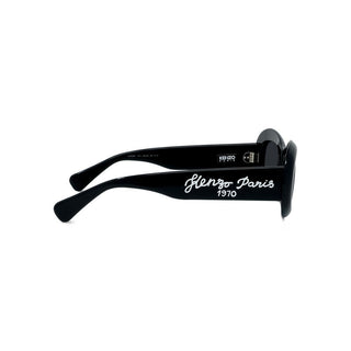 KENZO 1970 KZ40208I unisex Black Oval Sunglasses