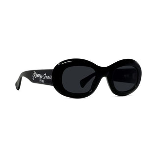 KENZO 1970 KZ40208I unisex Black Oval Sunglasses