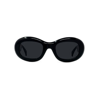 KENZO 1970 KZ40208I unisex Black Oval Sunglasses