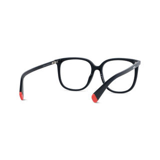 Kenzo Aka Kz50217i Unisex Black Squared Eyeglasses