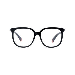 Kenzo Aka Kz50217i Unisex Black Squared Eyeglasses