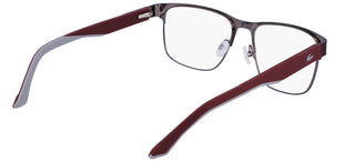 Lacoste L2291 men Red Squared Eyeglasses