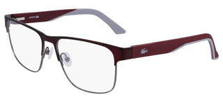 Lacoste L2291 men Red Squared Eyeglasses