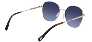 Lacoste L257S women Gold Butterfly Sunglasses