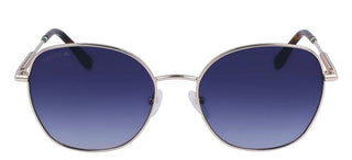 Lacoste L257S women Gold Butterfly Sunglasses