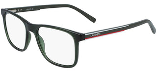 Lacoste L2848 men Green Squared Eyeglasses