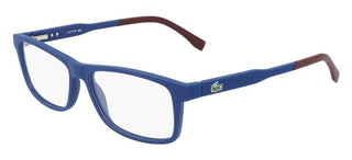 Lacoste L2876 men Blue Rectangle Eyeglasses