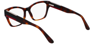 Lacoste L2919 women Havana Squared Eyeglasses