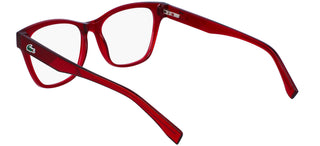 Lacoste L2920 women Red Squared Eyeglasses