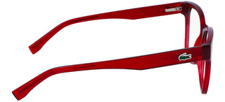 Lacoste L2920 women Red Squared Eyeglasses