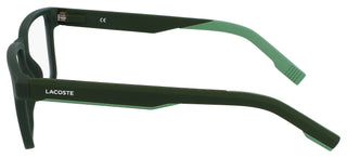 Lacoste L2924 men Green Squared Eyeglasses