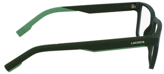 Lacoste L2924 men Green Squared Eyeglasses