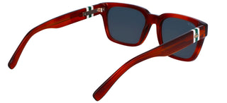 Lacoste L6007S men Havana Squared Sunglasses