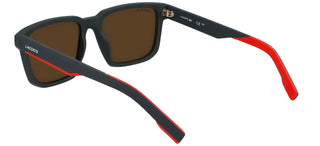 Lacoste L999S men Grey Geometric Sunglasses