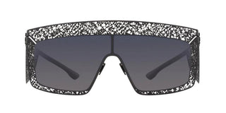 ic!berlin LACE VISOR IC0049 unisex Black Shield Sunglasses