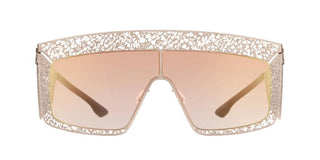 ic!berlin LACE VISOR IC0049 unisex Gold Shield Sunglasses