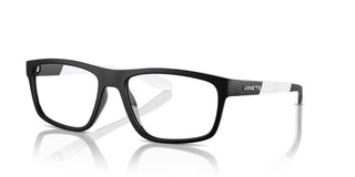 Arnette LAFLOR AN 7246U men Black Rectangle Eyeglasses