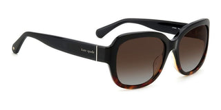 Kate Spade LAYNE/S women Black Squared Sunglasses