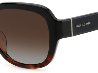 Kate Spade LAYNE/S women Black Squared Sunglasses