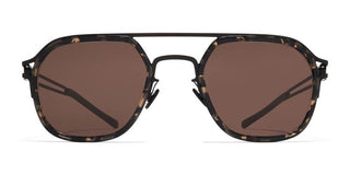 Mykita LEELAND unisex Havana Geometric Sunglasses