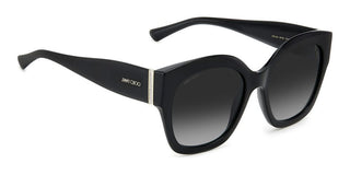 Jimmy Choo LEELA/S women Black Squared Sunglasses