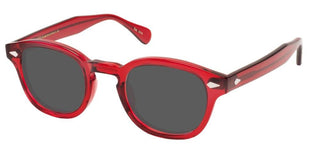 Moscot Lemtosh Unisex Red Geometric Sunglasses