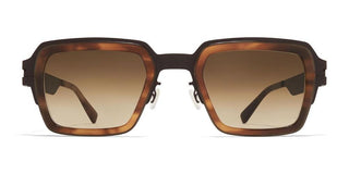 Mykita LENNON unisex Havana Rectangle Sunglasses