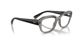 Ray-Ban LEONID RX 7225 unisex Grey Squared Eyeglasses