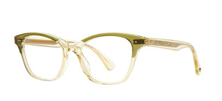 Garrett Leight LILY women Green Butterfly Eyeglasses