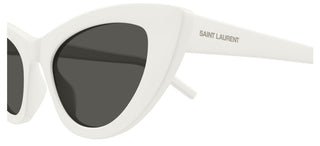 Saint Laurent LILY SL 213 women White Cat Eye Sunglasses