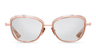 Dita LITAVU unisex Pink Geometric Eyeglasses