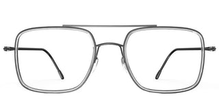 Silhouette LITE DUET 5544 unisex Black Pilot Eyeglasses