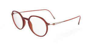 Silhouette LITE SPIRIT 2925 men Red Round Eyeglasses