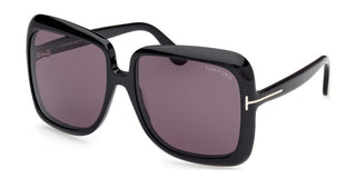 Tom Ford LORELAI FT1156 women Black Oversize Sunglasses