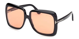 Tom Ford LORELAI FT1156 women Black Oversize Sunglasses