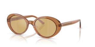 Oliver Peoples LUMAR OV 5565SU women Brown Oval Sunglasses