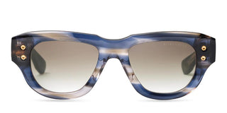 Dita LUMEKS unisex Blue Squared Sunglasses