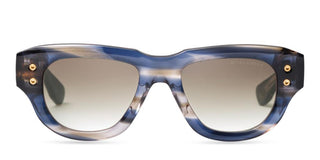 Dita LUMEKS unisex Blue Squared Sunglasses