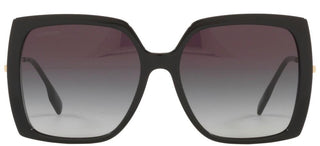 Burberry LUNA BE 4332 women Black Oversize Sunglasses