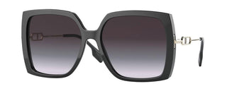 Burberry LUNA BE 4332 women Black Oversize Sunglasses