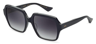 Dita LUZPA unisex Black Geometric Sunglasses