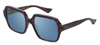 Dita LUZPA unisex Red Geometric Sunglasses