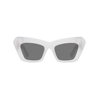 LOEWE LW40036I women White Other Sunglasses