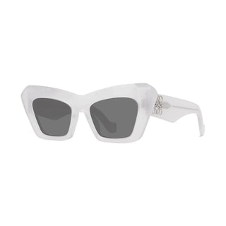 LOEWE LW40036I women White Other Sunglasses