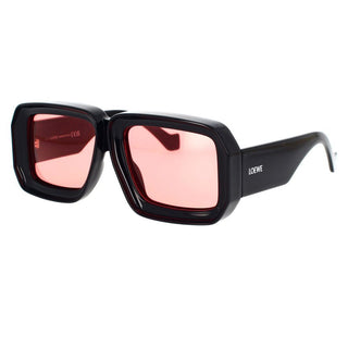 LOEWE Signature LW40064U unisex Black Squared Sunglasses