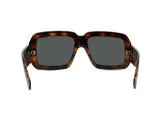 LOEWE Signature LW40064U unisex Havana Squared Sunglasses