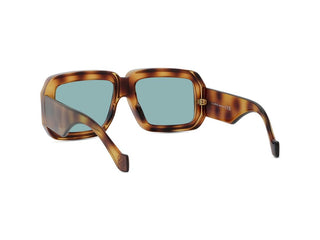 LOEWE Signature LW40064U unisex Havana Squared Sunglasses