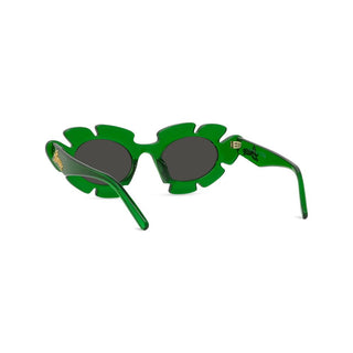 LOEWE LW40088U unisex Green Cat Eye Sunglasses