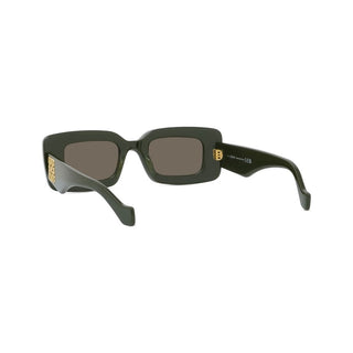 LOEWE Anagram LW40101I women Green Rectangle Sunglasses