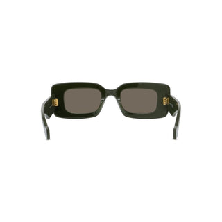 LOEWE Anagram LW40101I women Green Rectangle Sunglasses